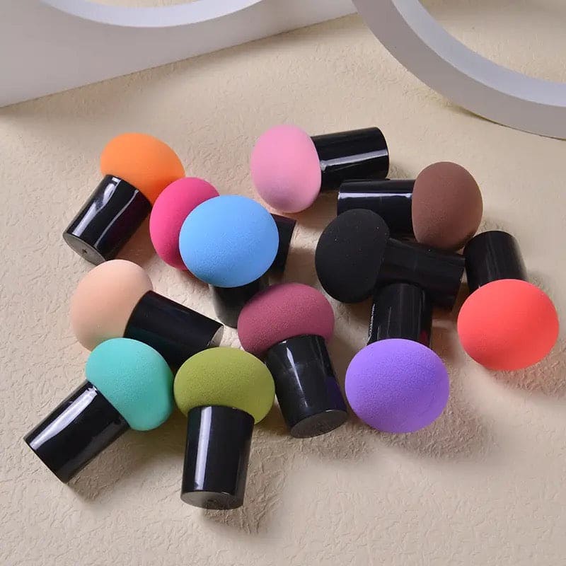 Mushroom Shape Makeup Blender, Cosmetic Foundation Puff, Makeup Powder Puff, Multifunction Dry & Wet Beauty Makeup Tool, Cosmetic Puff for Liquids Foundation, Facial Foundation Makeup Sponge Mushroom Shape Makeup Blender, Cosmetic Foundation Puff, Makeup Powder Puff, Multifunction Dry & Wet Beauty Makeup Tool, Cosmetic Puff for Liquids Foundation, Facial Foundation Makeup Sponge